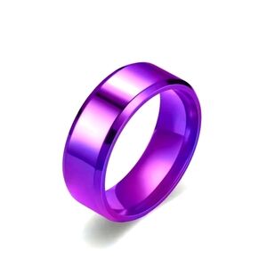 Stainless Steel Purple Ring 💍 💜 HOST PICK 💜 - Boutique Item